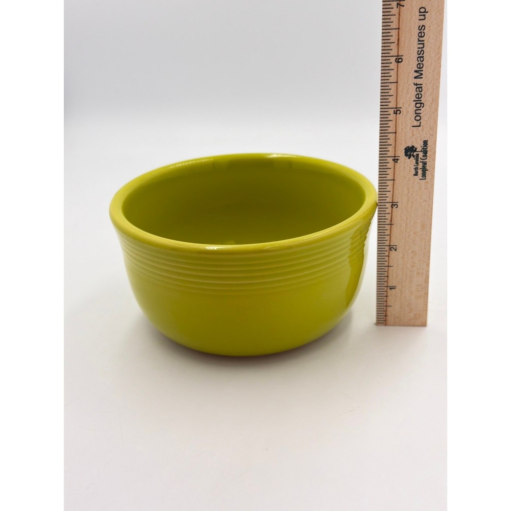 Fiesta Lemongrass Fruit Bowl 5.5 Inch HLC USA Fiestaware Green - Picture 4 of 6